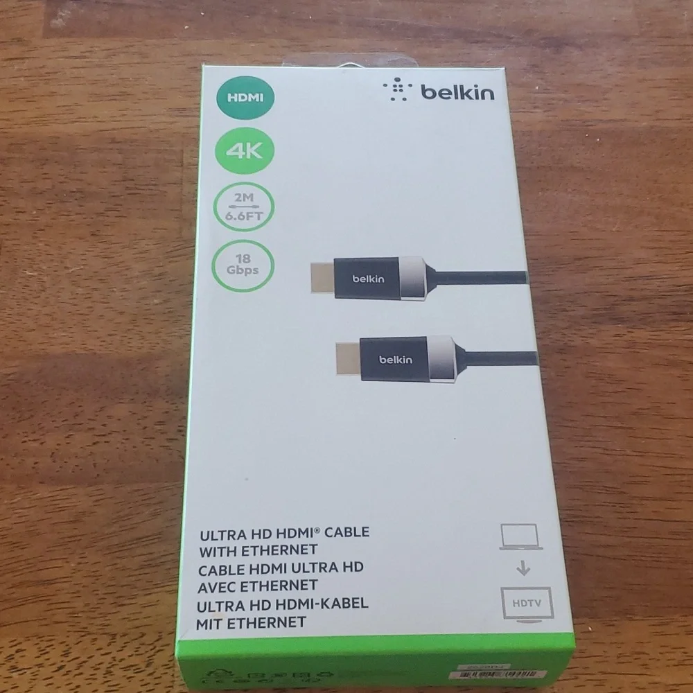NIB Belkin HDMI Ultra HD Cable